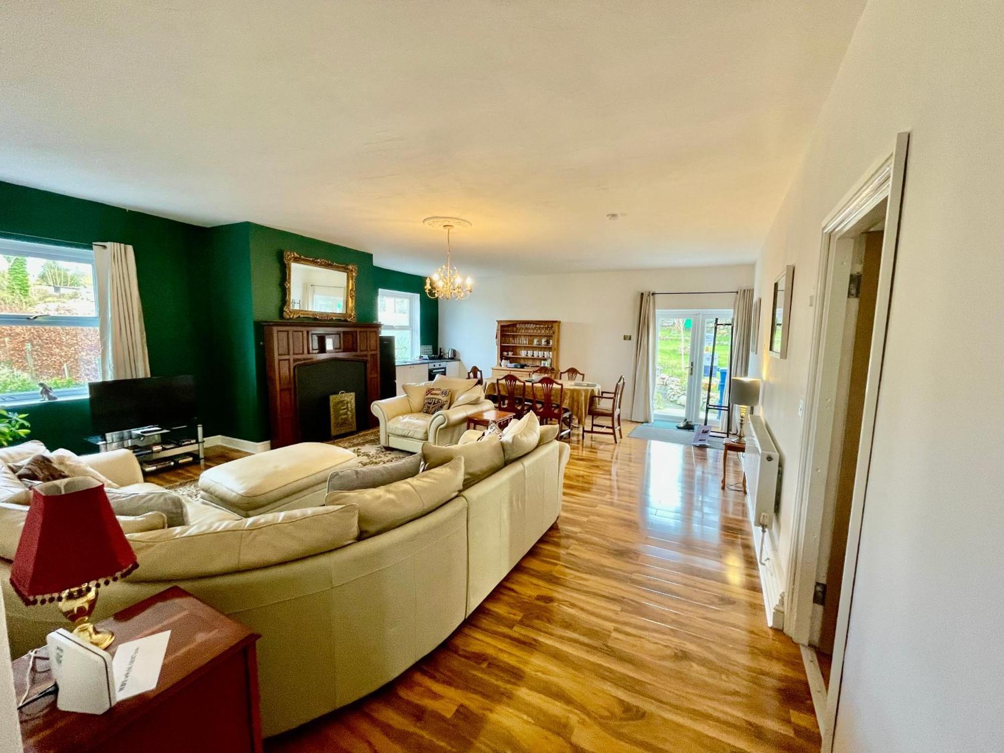 Spacious 3 Bedroom Garden Apartment In Snowdonia National Park Garndolbenmaen 외부 사진